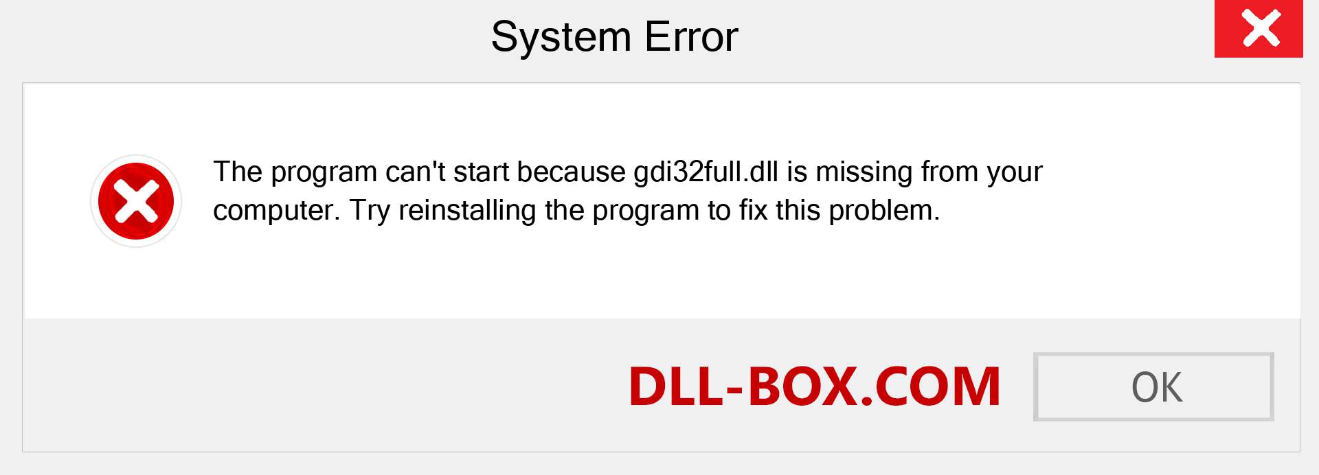  gdi32full.dll file is missing?. Download for Windows 7, 8, 10 - Fix  gdi32full dll Missing Error on Windows, photos, images